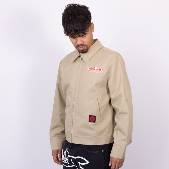 BBC Icecream Mens Brown Supplies Work Jacket main image