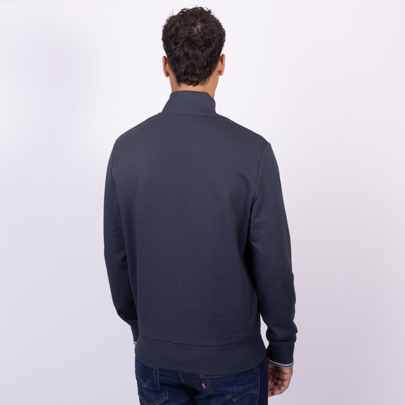 Fred Perry Mens Blue 1/2 Zip Sweatshirt main image