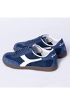 diadora Mens Blue Hairy Trainer