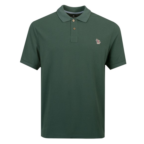 PS Paul Smith Mens Green Zebra Polo Shirt main image