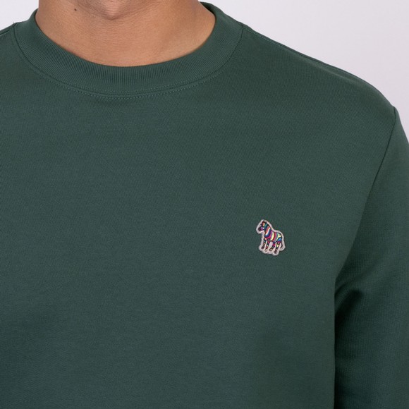 PS Paul Smith Mens Green Zebra Sweatshirt main image