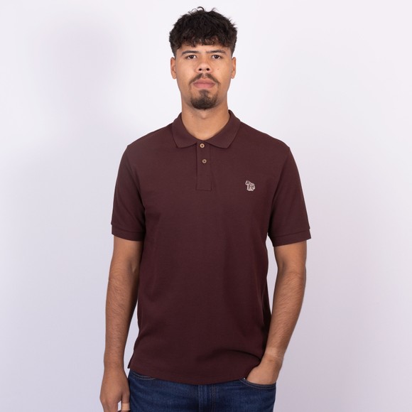 PS Paul Smith Mens Red Zebra Polo Shirt main image