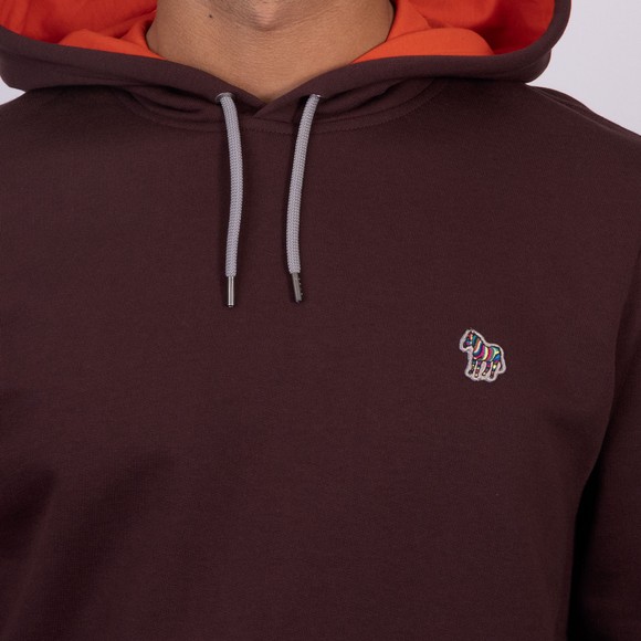 PS Paul Smith Mens Red Zebra Overhead Hoodie main image