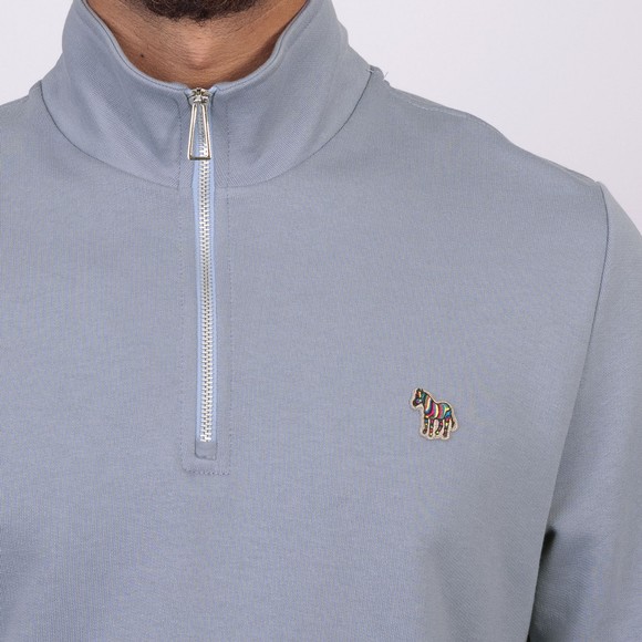 PS Paul Smith Mens Blue 1/2 Zip Sweatshirt main image