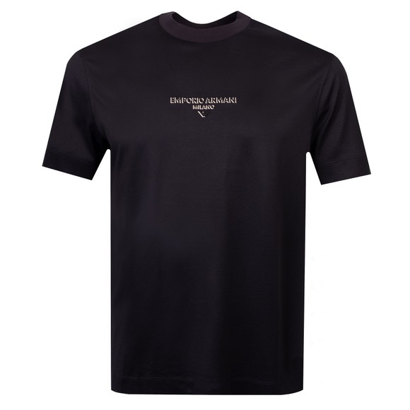 Emporio Armani Mens Black Shadow Logo T Shirt main image