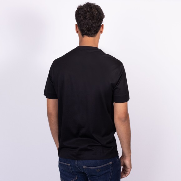 Emporio Armani Mens Black Shadow Logo T Shirt main image