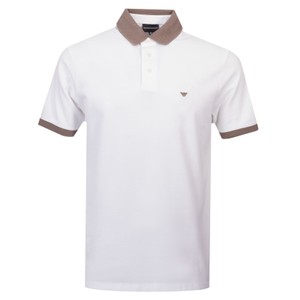 Textured Collar Polo Shirt