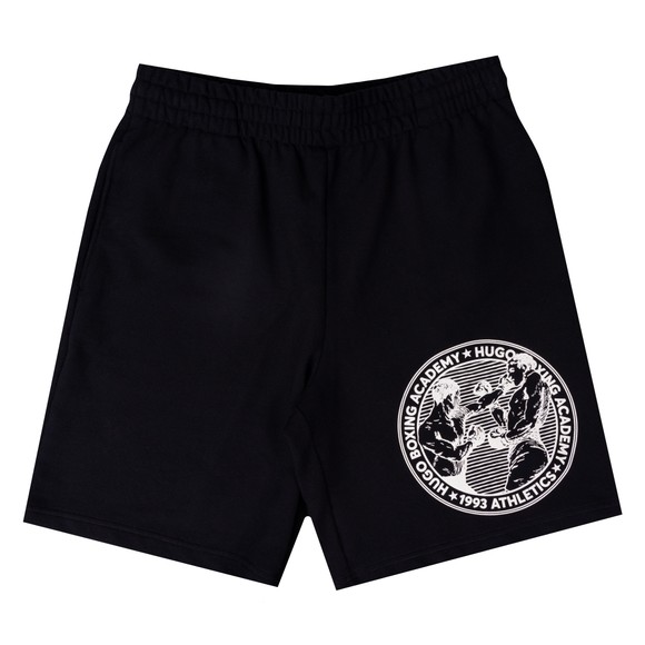 HUGO Mens Black Dubox Jersey Shorts main image