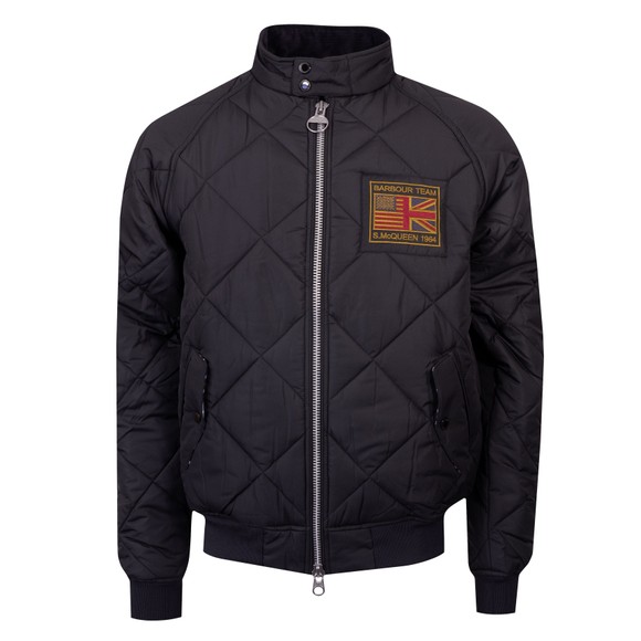 Barbour Int. Steve McQueen Mens Black Quilted Merchant Jacket main image