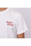 Replay Mens White Garage Flame T-Shirt