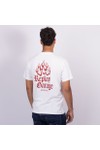 Replay Mens White Garage Flame T-Shirt
