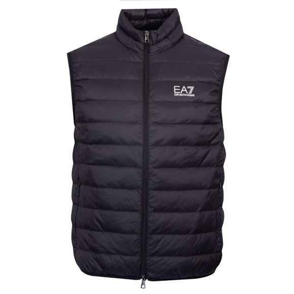 EA7 Emporio Armani Mens Multicoloured Small Logo Woven Gilet
