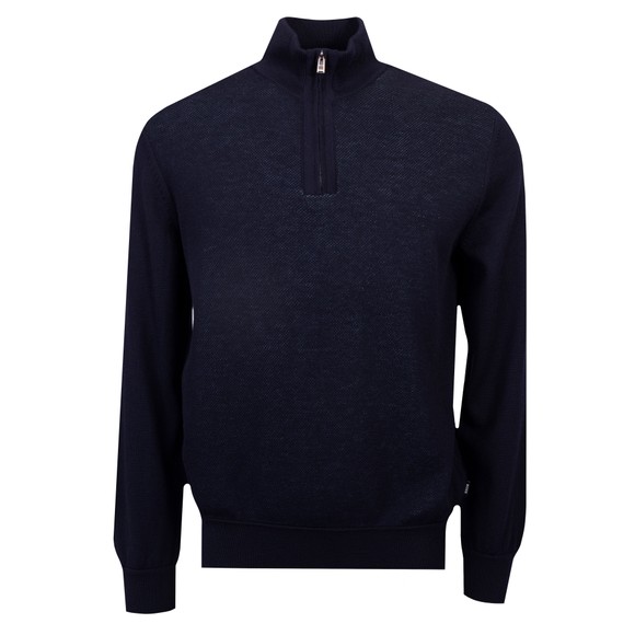 BOSS Mens Black Athleisure K Momentum Hybrid Jumper main image