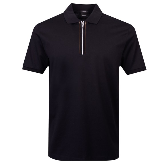 BOSS Mens Black Formal H Paras 65 Polo Shirt main image
