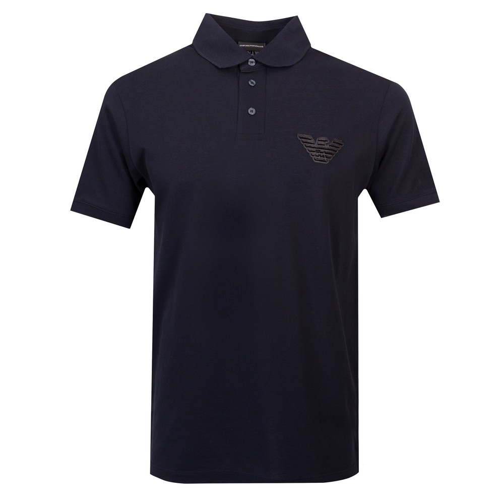 Flock Logo Polo Shirt Flock Logo Polo Shirt