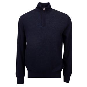 H-IIIario Textured Half Zip Sweatshirt