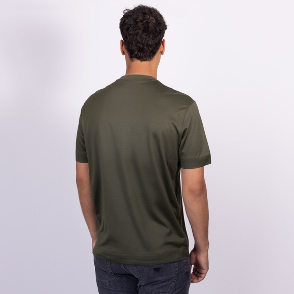Emporio Armani Mens Black Shadow Logo T Shirt main image