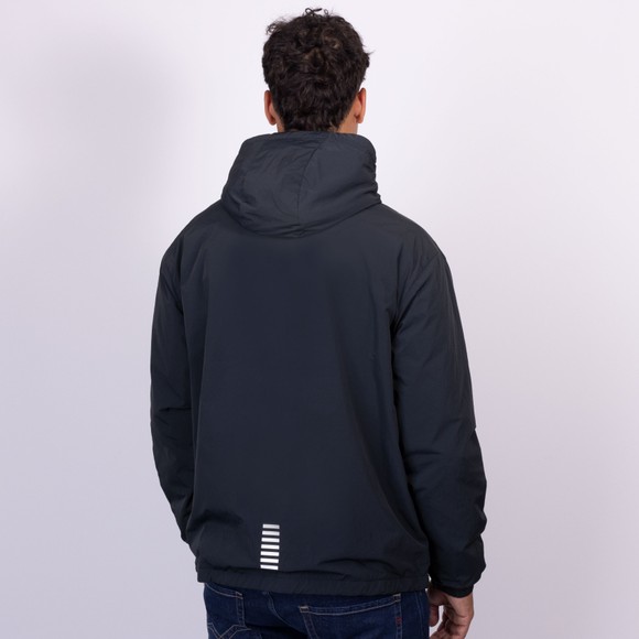 EA7 Emporio Armani Mens Blue Fleece Lined Jacket main image