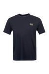 EA7 Emporio Armani Mens Blue Tape Logo Series T-Shirt