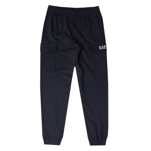 EA7 Emporio Armani Mens Blue Cargo Pocket Jogger main image