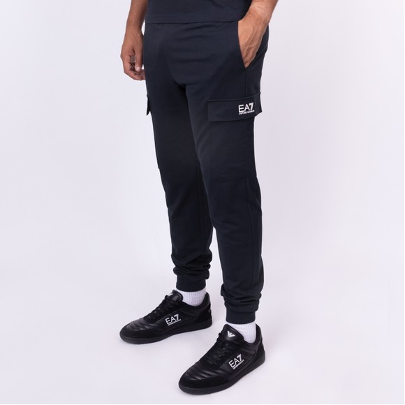 EA7 Emporio Armani Mens Blue Cargo Pocket Jogger main image
