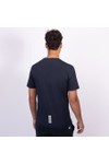 EA7 Emporio Armani Mens Blue Pima Cotton Core Identity T-Shirt