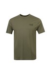 EA7 Emporio Armani Mens Green Pima Cotton Core Identity T-Shirt