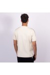 EA7 Emporio Armani Mens Off-White Tape Logo Series T-Shirt
