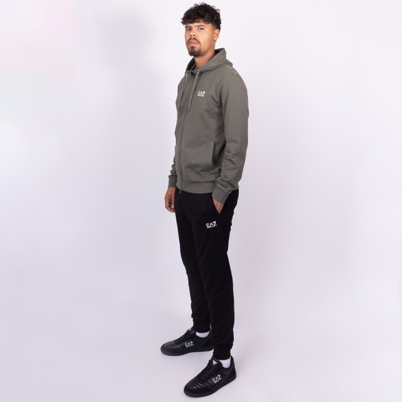 EA7 Emporio Armani Mens Green Core ID Logo Tracksuit main image