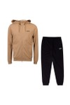 EA7 Emporio Armani Mens Beige Core ID Logo Tracksuit