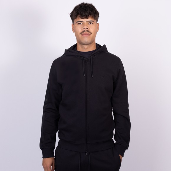 Emporio Armani Mens Black Lounge Full Zip Hoody main image