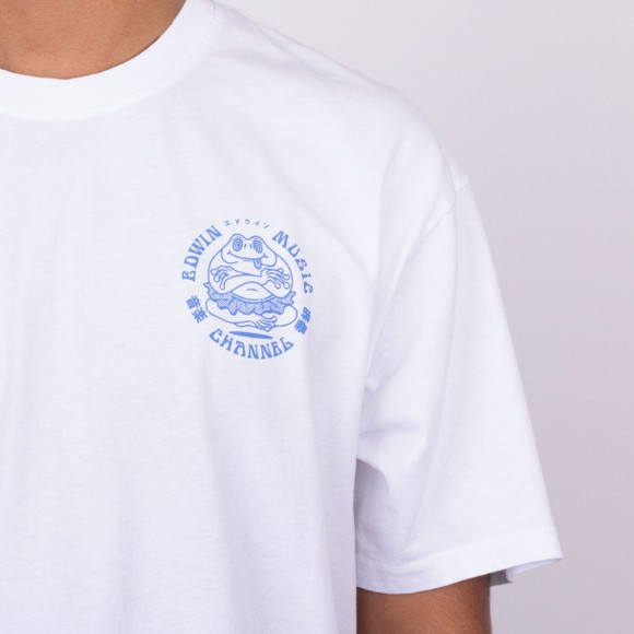 Edwin Mens White EMC Various T Shirt main image