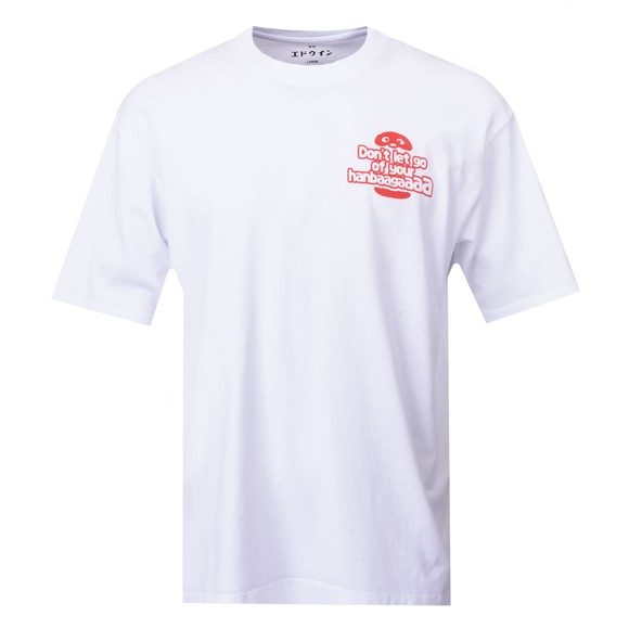 Edwin Mens White Tanuki T Shirt main image