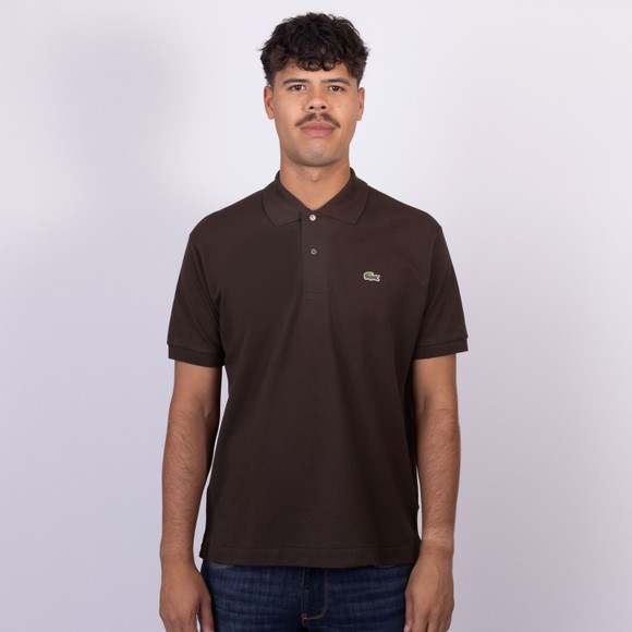 Lacoste Mens Purple L1212 Plain Polo Shirt main image
