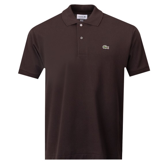 Lacoste Mens Purple L1212 Plain Polo Shirt main image