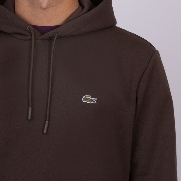 Lacoste Mens Purple SH9623 Hooded Sweatshirt main image