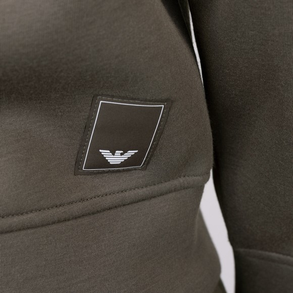 Emporio Armani Mens Grey Travel Crew Neck Sweatshirt main image