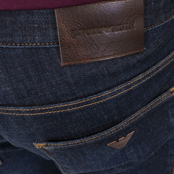 Emporio Armani Mens Blue J06 Slim Jean main image