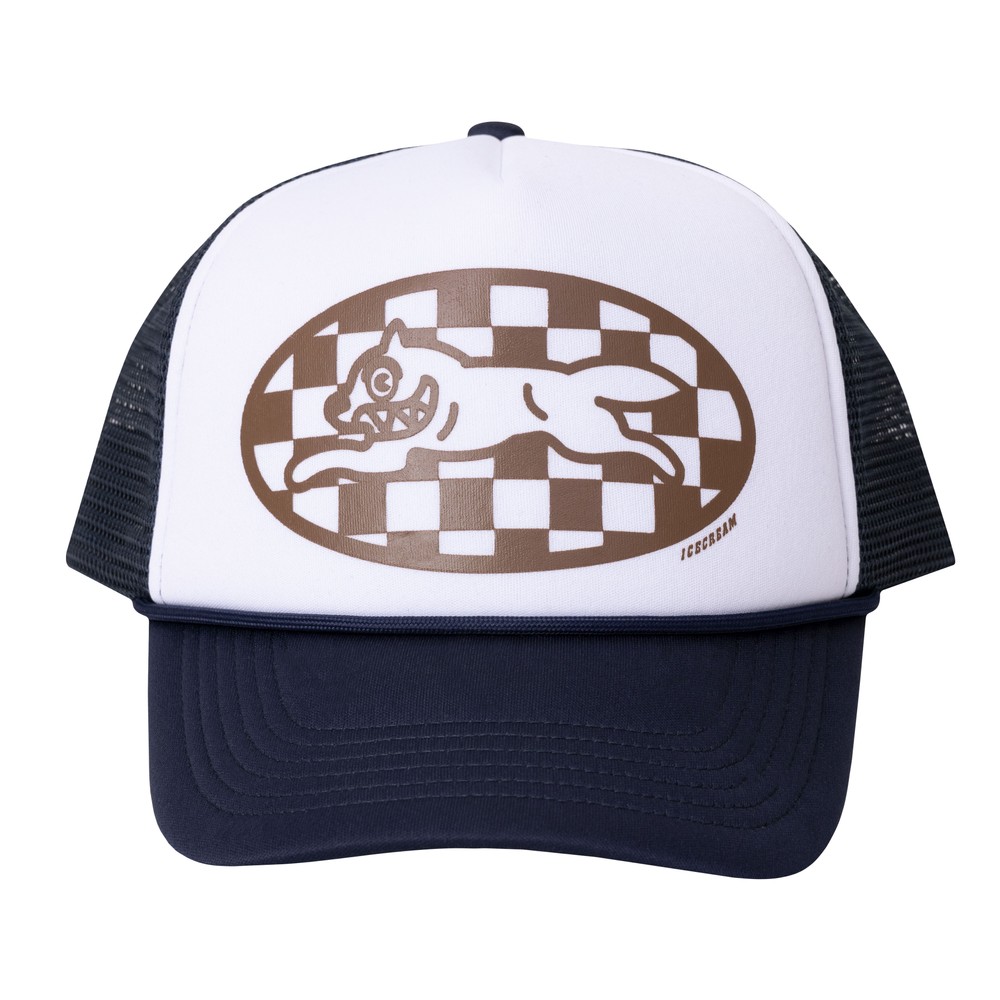 Checker Running Dog Cap