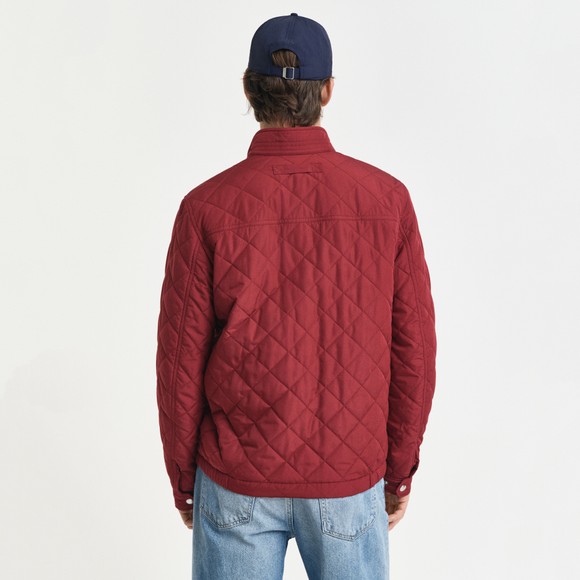Gant Mens Red Quilted Windcheater main image