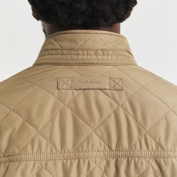 Gant Mens Beige Quilted Windcheater main image