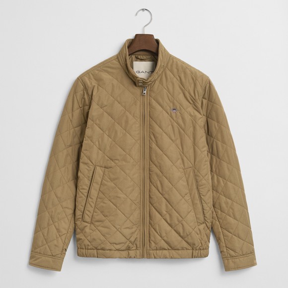 Gant Mens Beige Quilted Windcheater