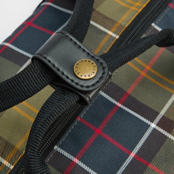 Barbour Lifestyle Mens Green Torridan Tartan Holdall main image
