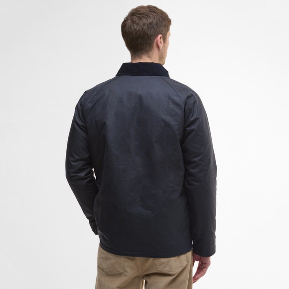 Barbour Lifestyle Mens Blue Ambleside Wax Jacket main image
