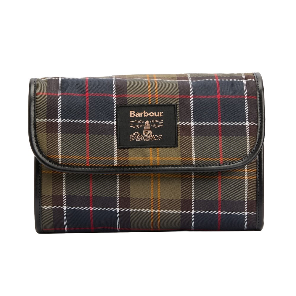 Tartan Hanging Washbag