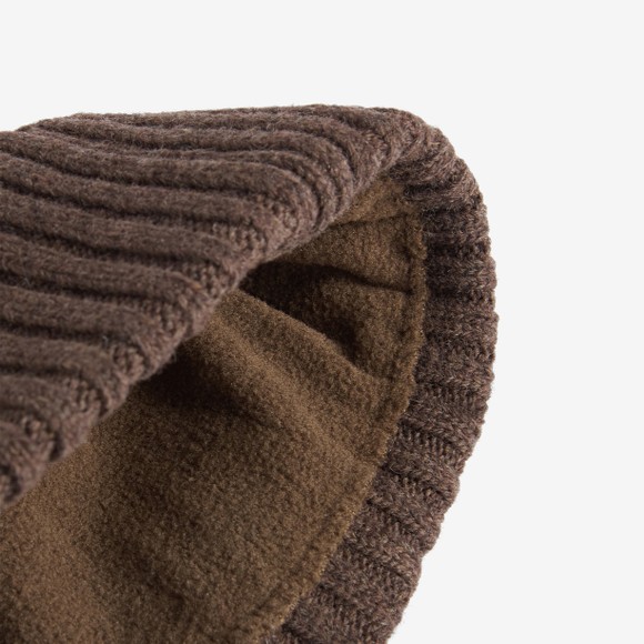 Barbour Lifestyle Mens Brown Carlton Beanie main image