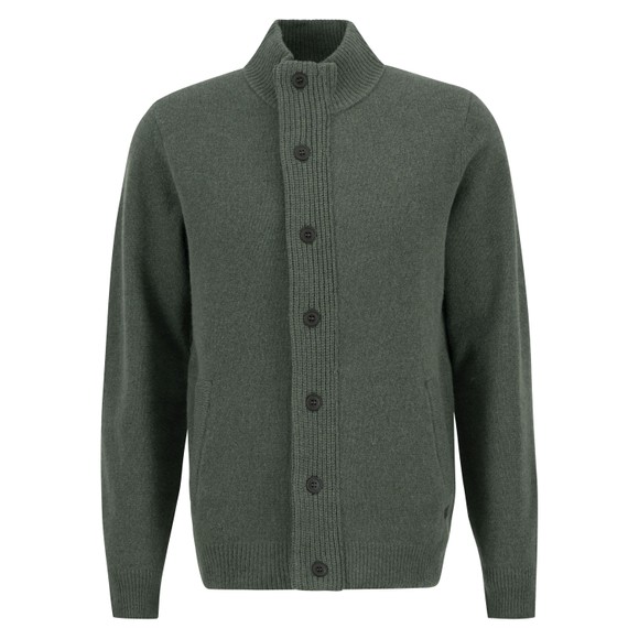 Barbour Lifestyle Mens Green Patch Zip Through Jumper main image