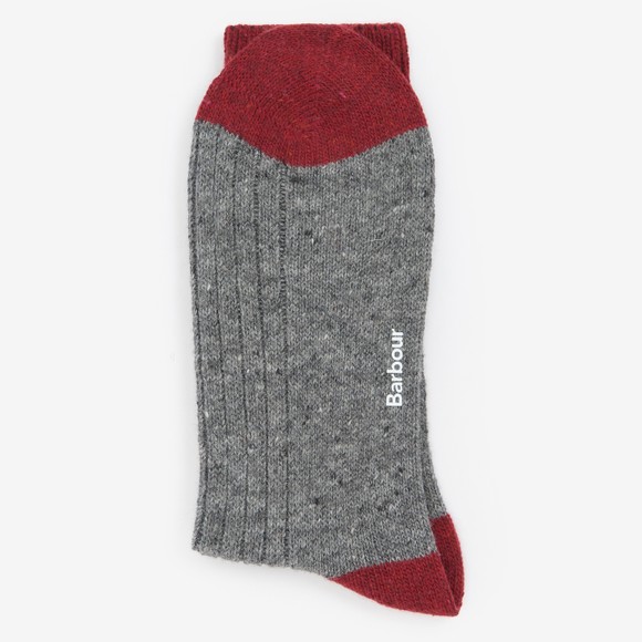 Barbour Lifestyle Mens Grey Houghton Sock main image