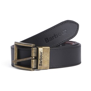 Reversible Tartan Leather Belt