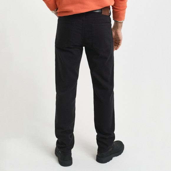 Gant Mens Black Soft Twill Jean main image